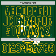 Custom Green Yellow 3D Pickleball Paddles Balls Floral Performance T-Shirt