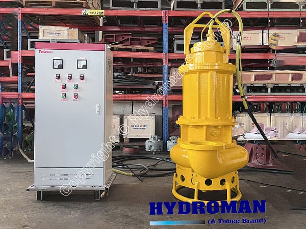 TSQ Heavy Duty Submerisble Sand pump with VFD Control Cabinet