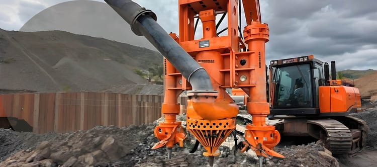 Submersible Dredge Pump Application