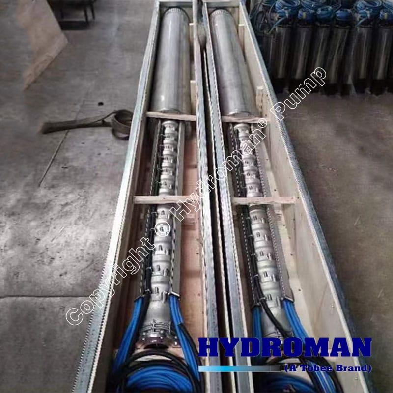 Industrial deep well pumps