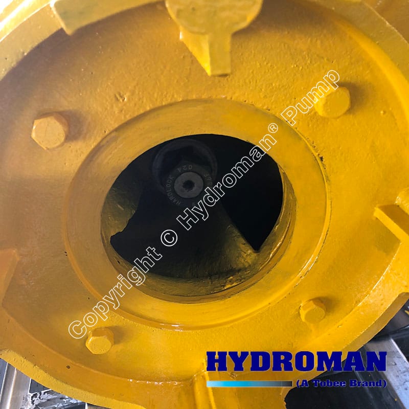 High solids wastewater pump details