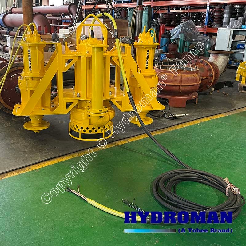 Electric heavy duty slurry pump