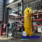 Submersible acid mine water pump