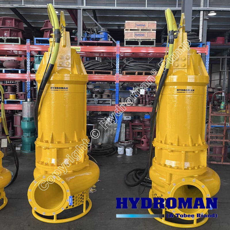 Heavy duty submersible sludge pumps 110kw