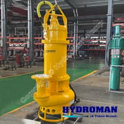 Submersible quartz sand pump with agitator