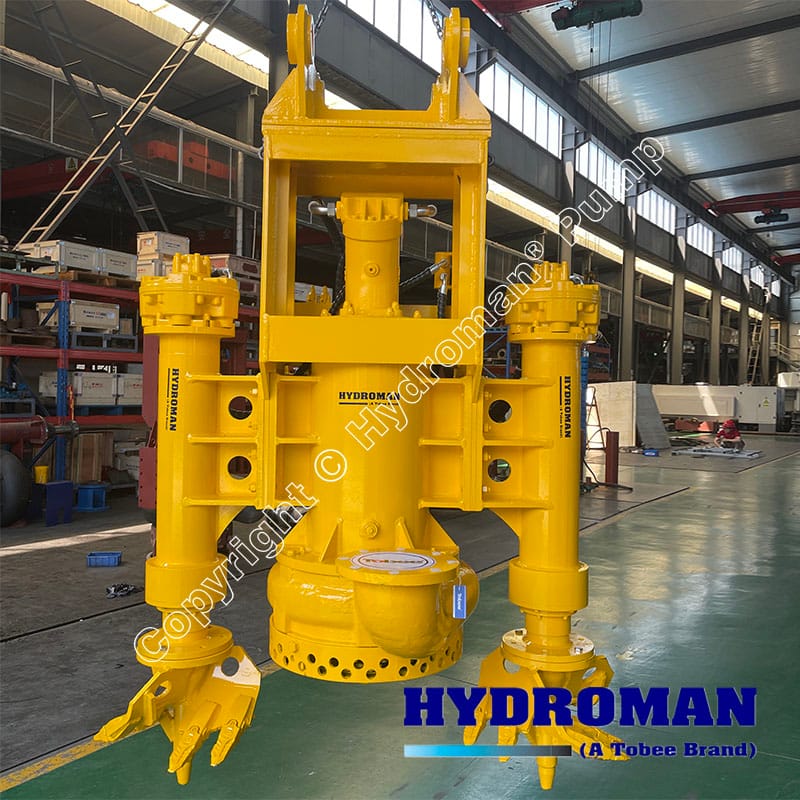 submersible pump for sludge dredging application