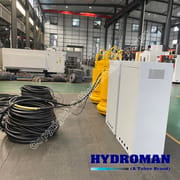 Heavy-duty submersible dredging pump 100m cable