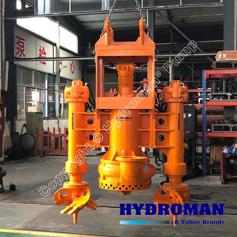 Submersible Slurry Pump Equipped with Agitator
