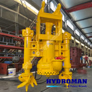 Hydraulic Dredge Pump with 2 side cutters