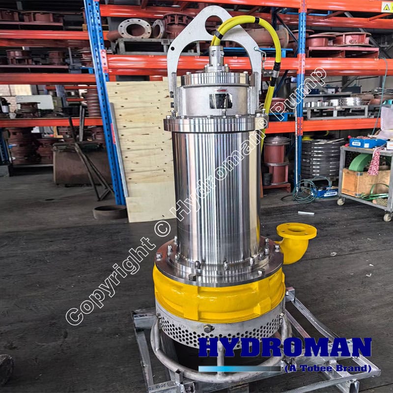 Electric Vertical Submerged Pump for Sand Handling
