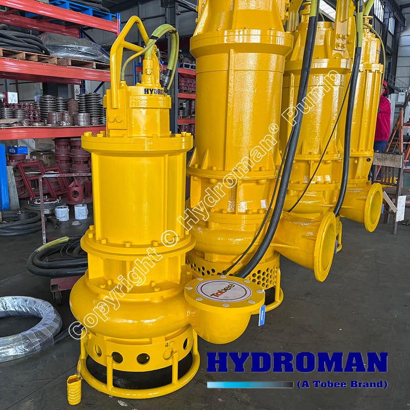 High Efficiency Submersible Pumps for Sand Extraction