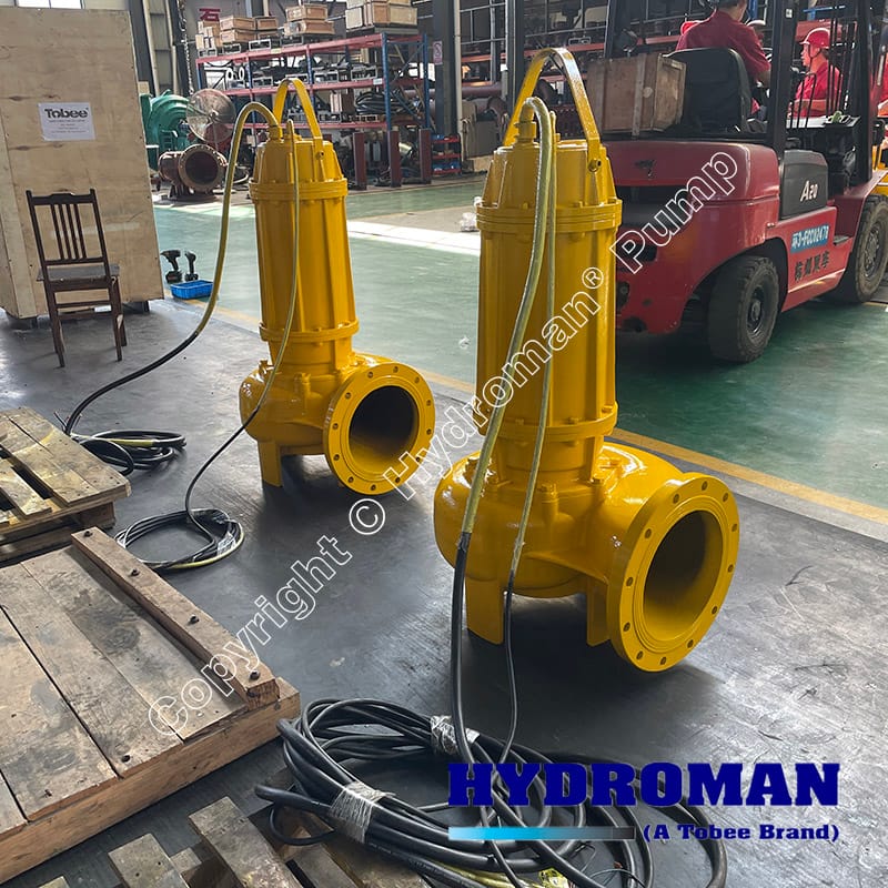 Heavy Duty 400mm Submersible Pumps for Water Drainage Systems