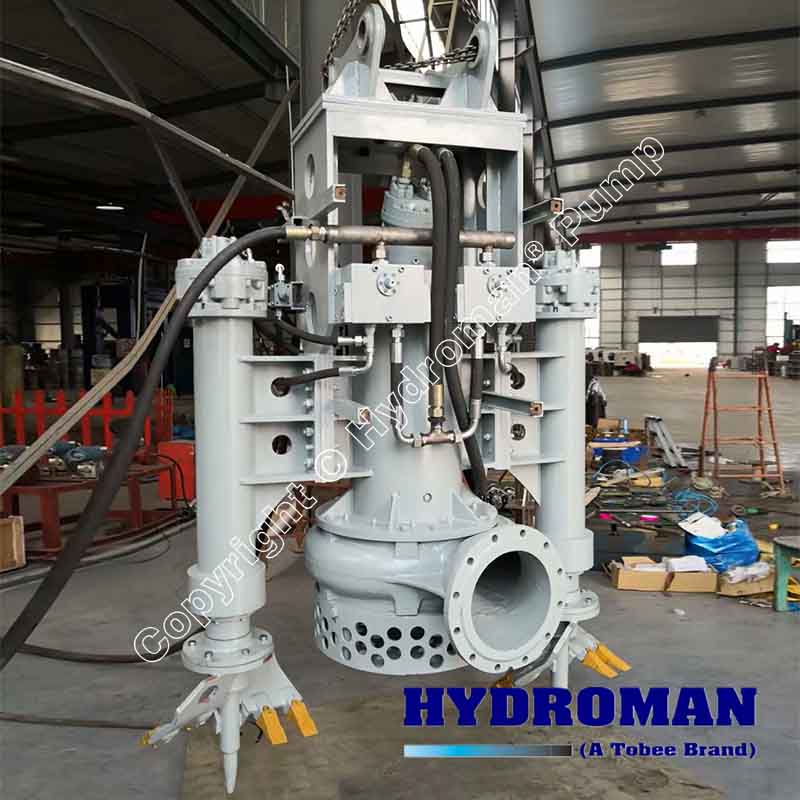 Excavator Mounted Hydraulic Suction Pump for Sea-Marine Work