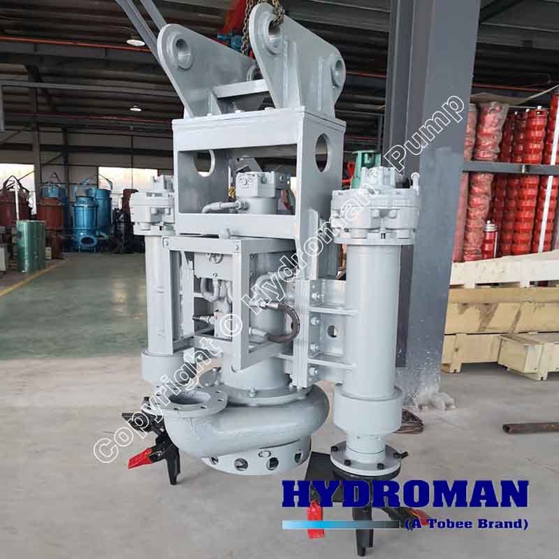 Submersible Dredging Pump for Maritime Constructions