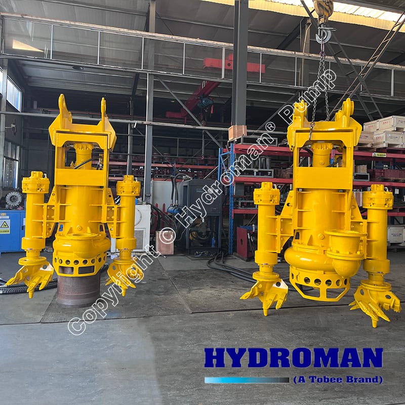 Submersible Dredge Pumps with hydraulic system