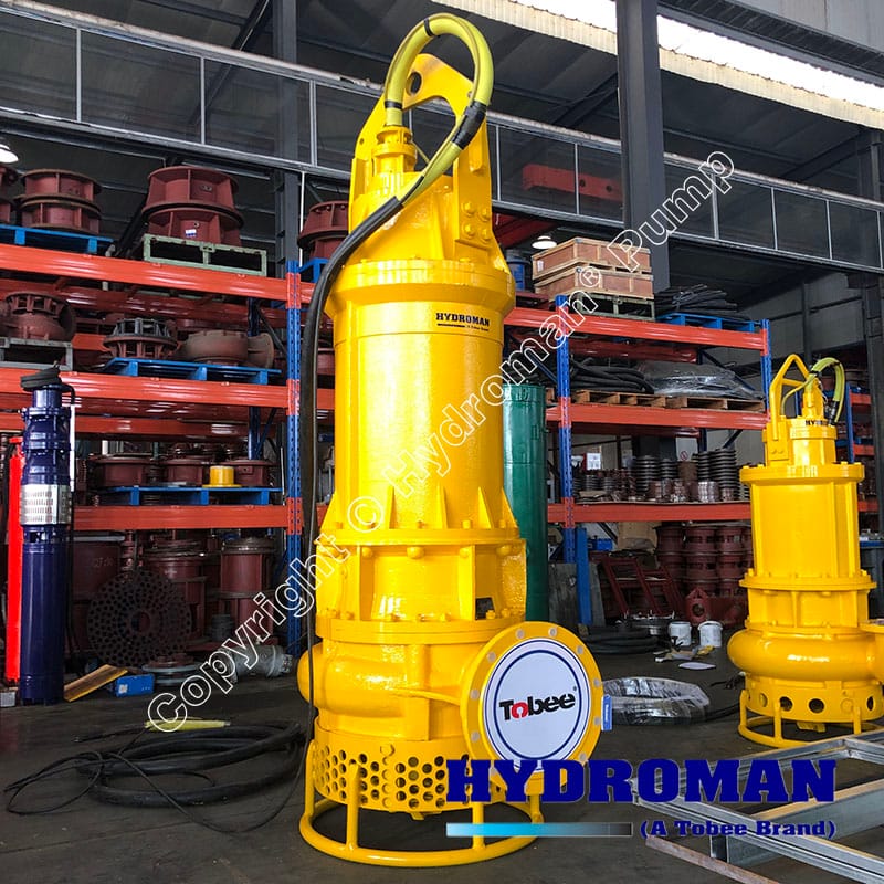 Submersible Slurry Pump for Pumping Tailings with Jet Ring