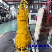 Gravel gold river dredging pump
