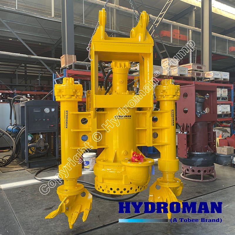 Excavator Mounted Dredge Pump Attachment
