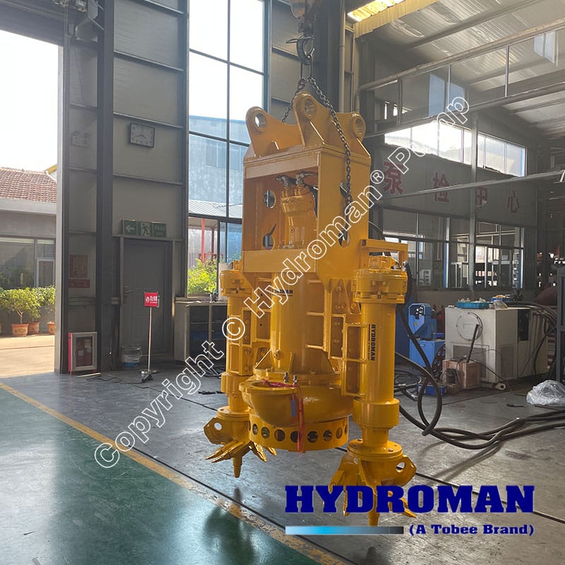 Submersible Dredging Pump Excavator Mounted