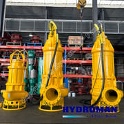 Submersible mud dredge pump