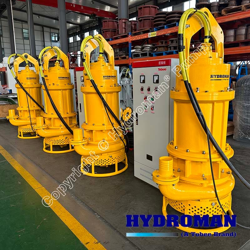 Submersible Slurry dredge pumps