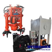 Submersible Gravel Pump with Hydraulic Actuator
