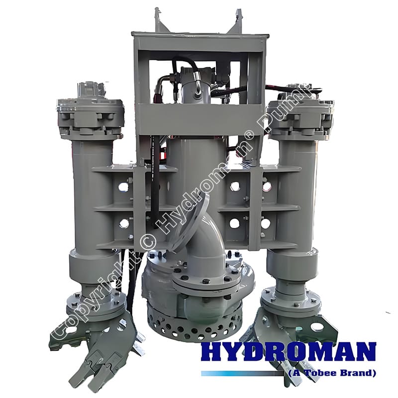 Hydroman Construction Submersible Residue Dewatering Pump with Hydraulic Power
