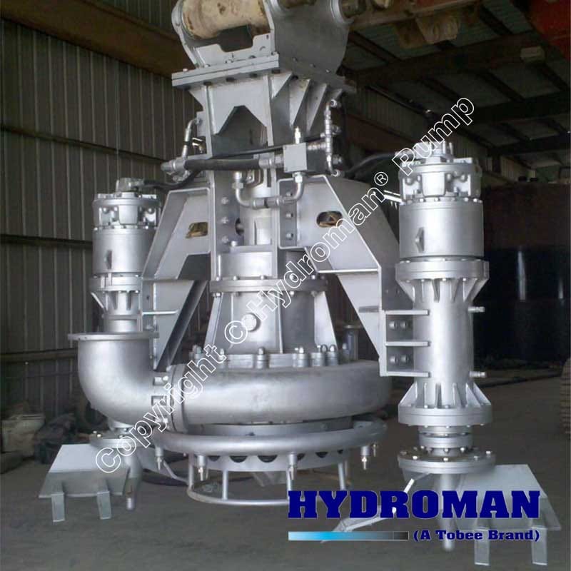 Submersible Slurry Pump with hydraulic Double Side Cutters