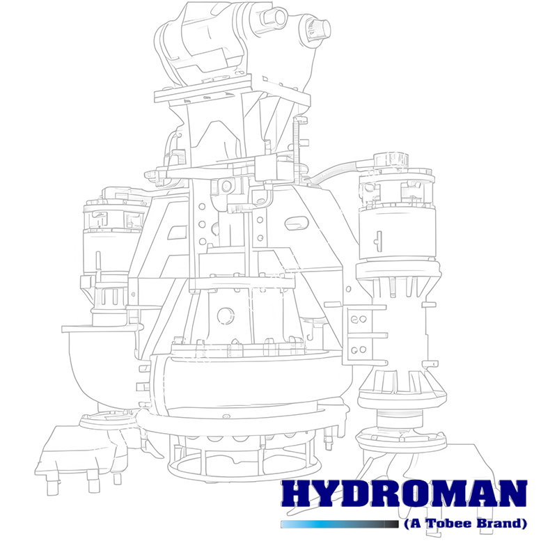 Hydroman Excavator Hydraulic Dredge Pump