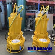 electrically powered pump solution to transfer sand