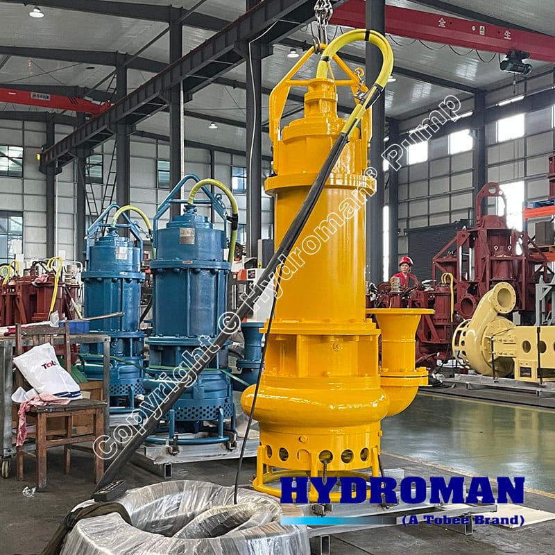 Slurry Submersible Drdge Pump for Silica Sand Mining