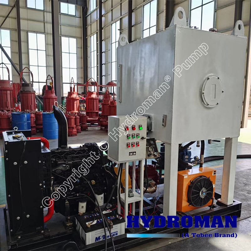 Hdyraulic Dredging Pump with Power Pack