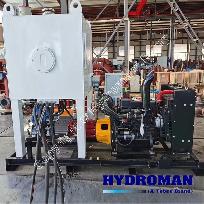 Power Station for Hydraulic Sand Pump