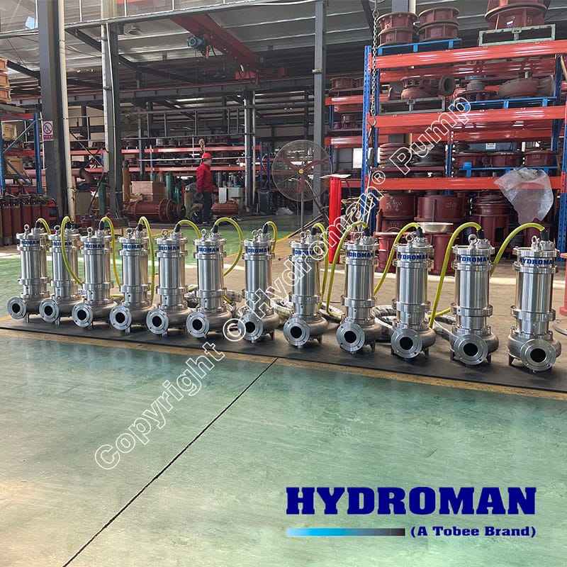 Industrial Submersible Effluent Pumps for Wastewater Treatment