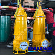Submersible mining silica sand pump
