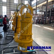 submersible sand pump for river dredging