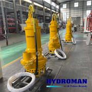 Vertical Electric Dredging Pump for Beach Use
