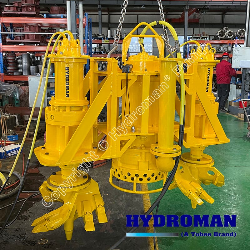 Submersible dredging Pump for slurry of seabed