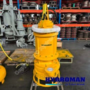 Vertical Submersible Pump for Harbor Sand Cleaning
