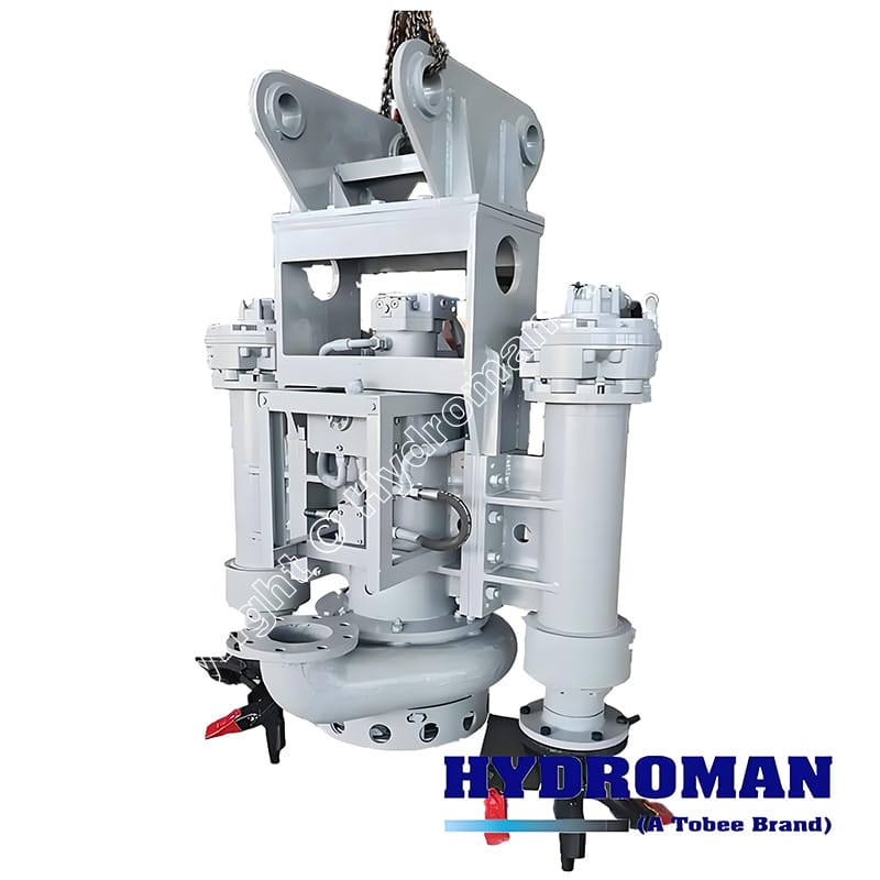 DN150 6 Inch Hydroman Hydraulic Compliant and Certified Appoval Muddy Dredge Pumps for Southern Europe