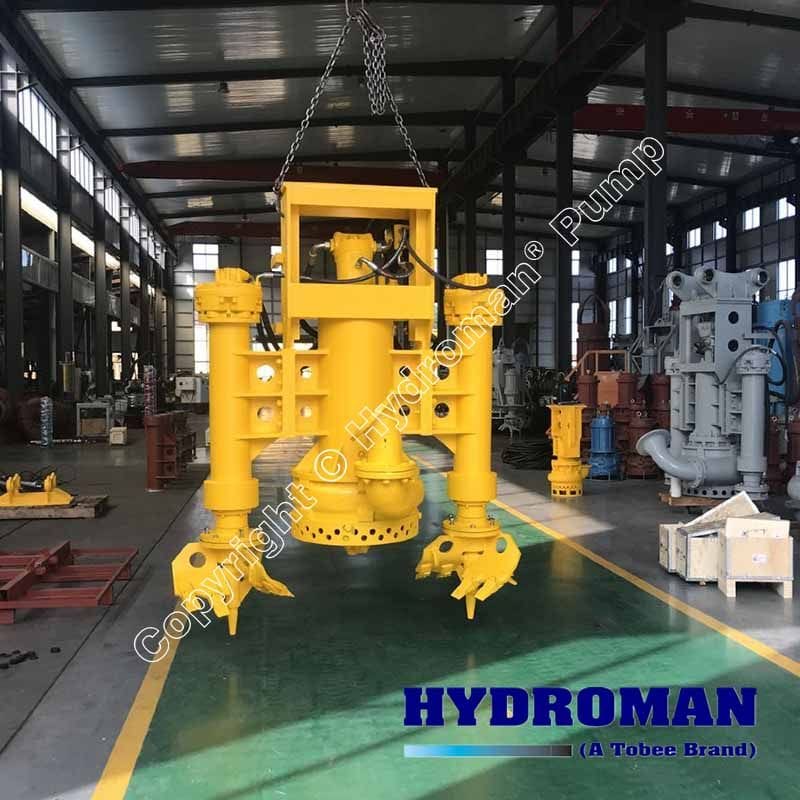 Hydraulic Dredge Pump with Dual Side Cutters