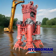 Excavator Hydraulic Driven Sludge Pump for Dewatering Projects