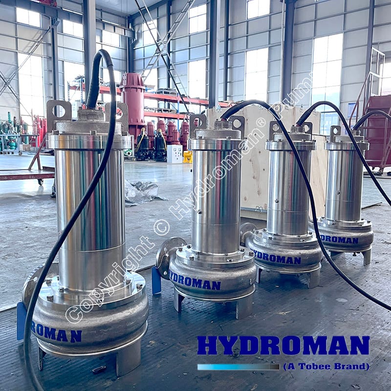 Wastewater Treatment Plant Pump
