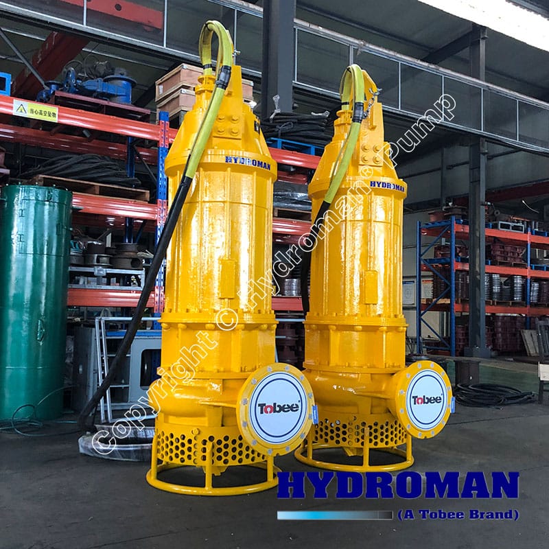 submersible pump for sludge dredging application