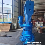Excavator Hydraulic Sludge Pump with Center Cutting