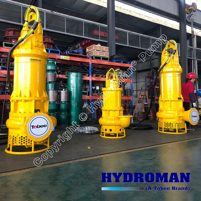 Fishfarm pond submersible dredge pump