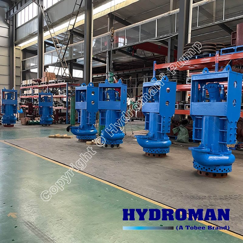 Hydroman Submersible Slurry Pump for Zinc Extraction Process