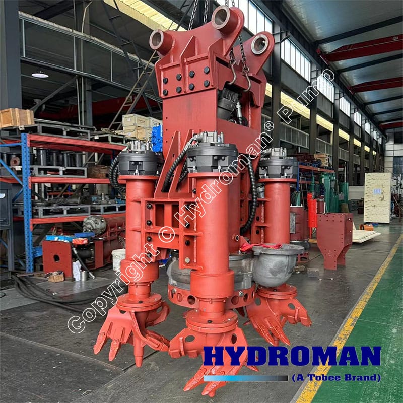 Excavator Mounted Dredging Pump for Silt Extraction