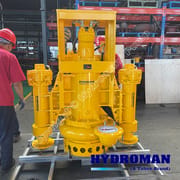 High Flow Pump for Phosphate Rock Sediment Handling
