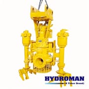 Submersible Pump for Dense Slurry with Rock Particles
